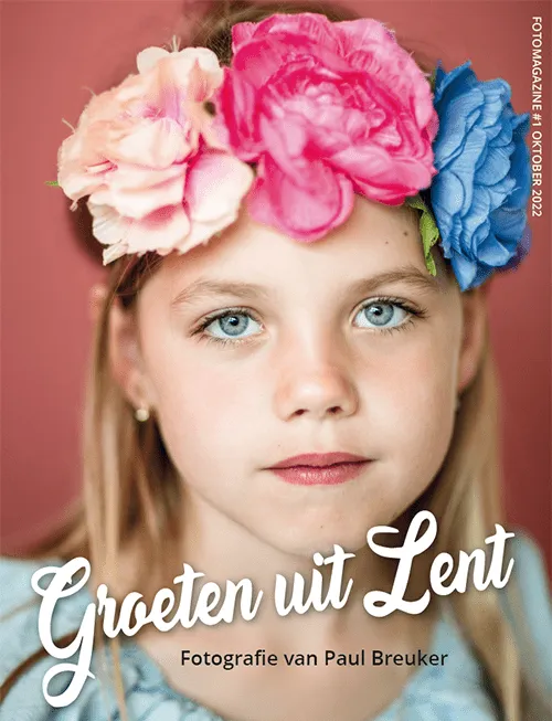 Portret in editorial stijl door Paul Breuker